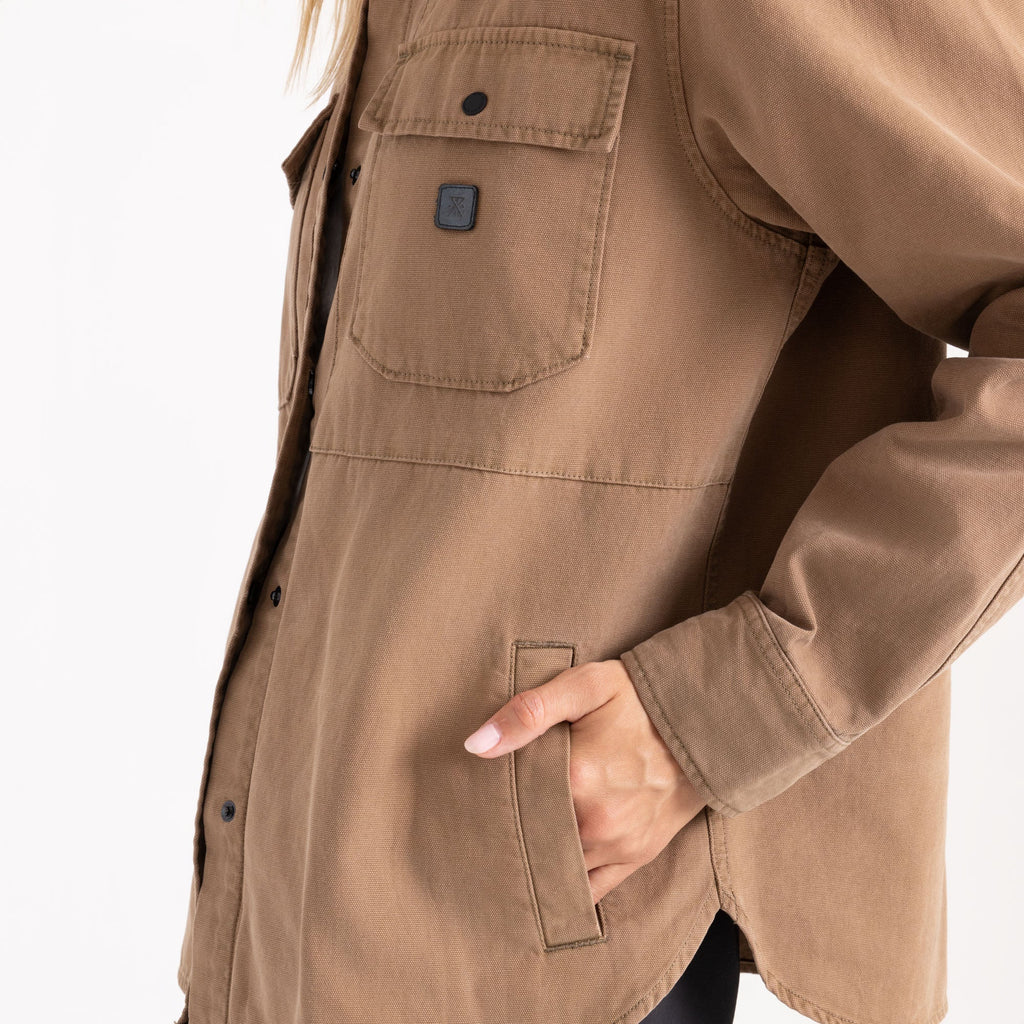 Hebrides Unlined Jacke — Otter