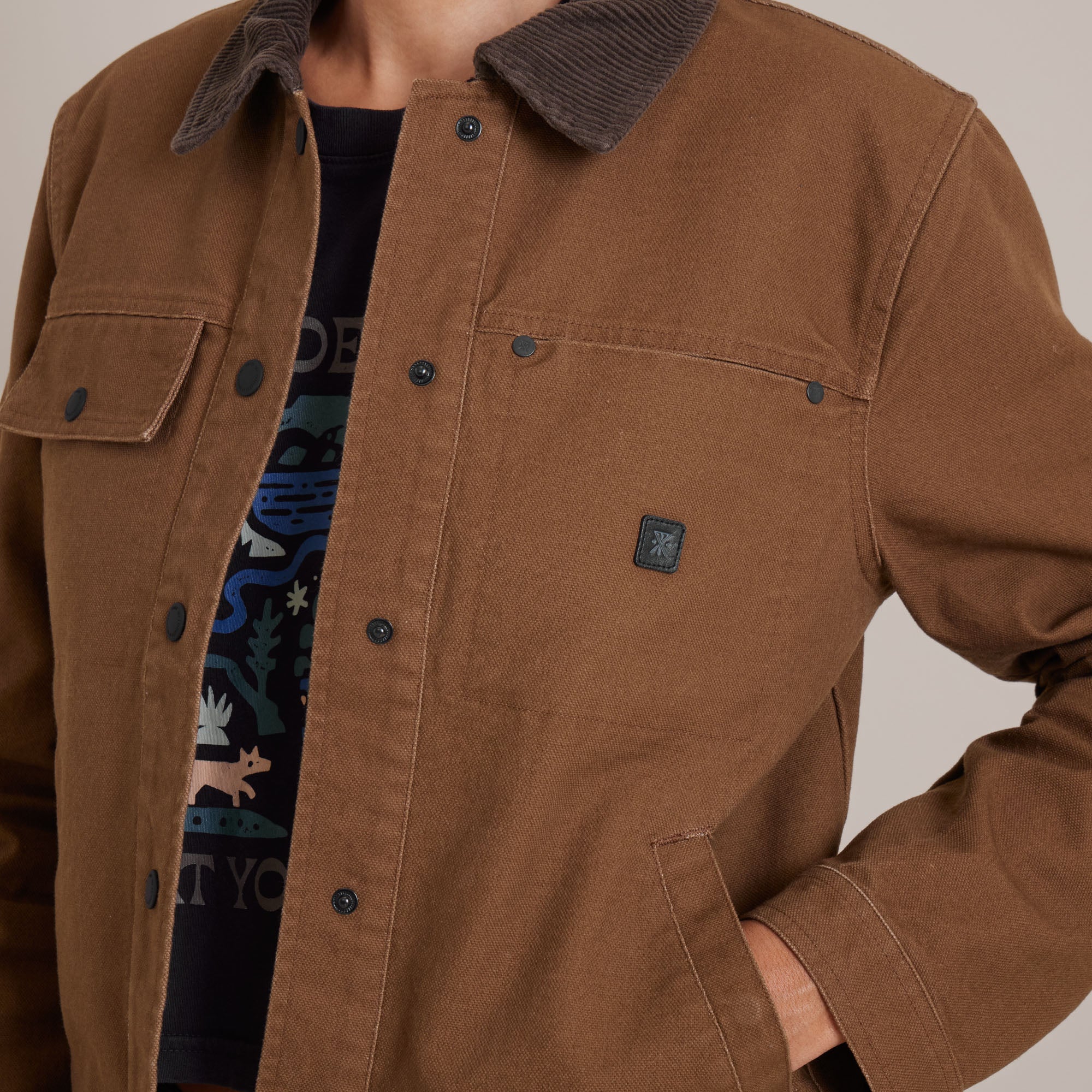Open Roads Canvas Jacke - Otter
