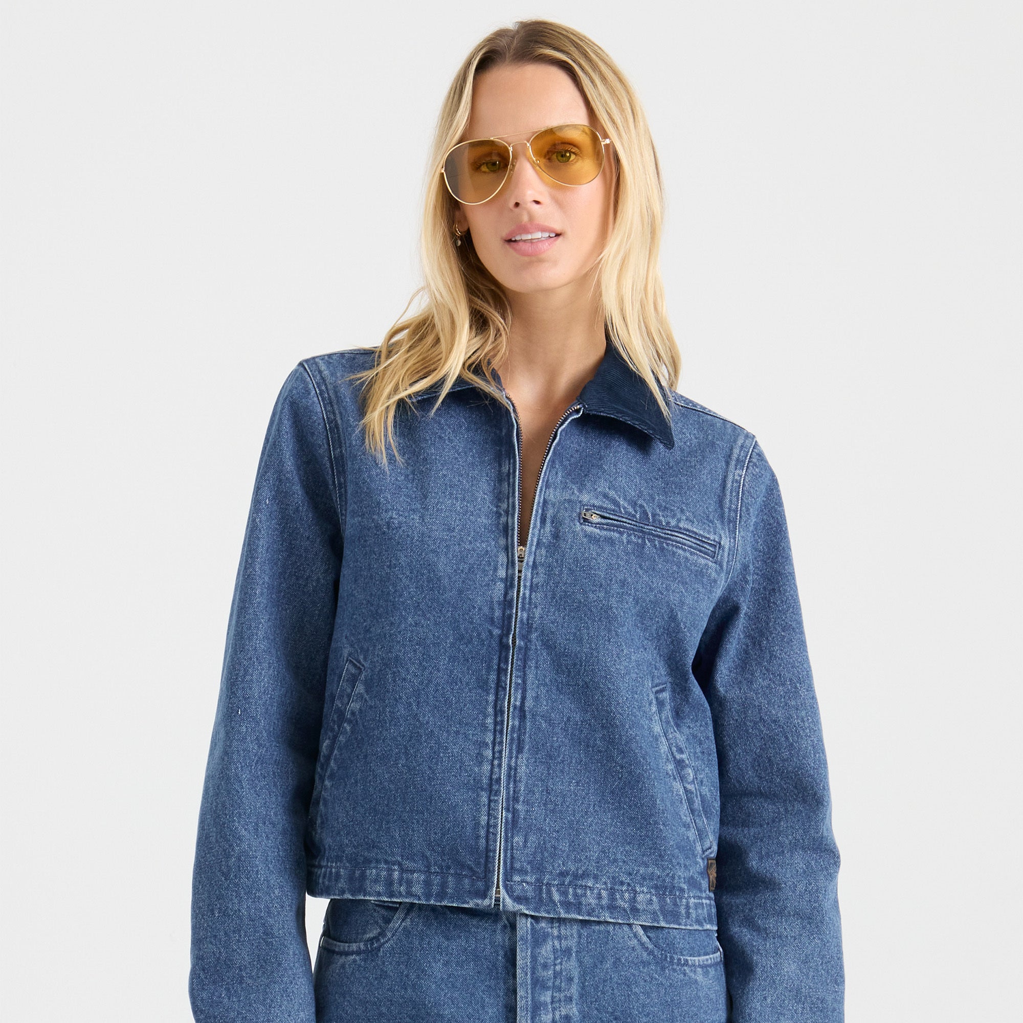 HWY 1 Jacke - Vintage Blau