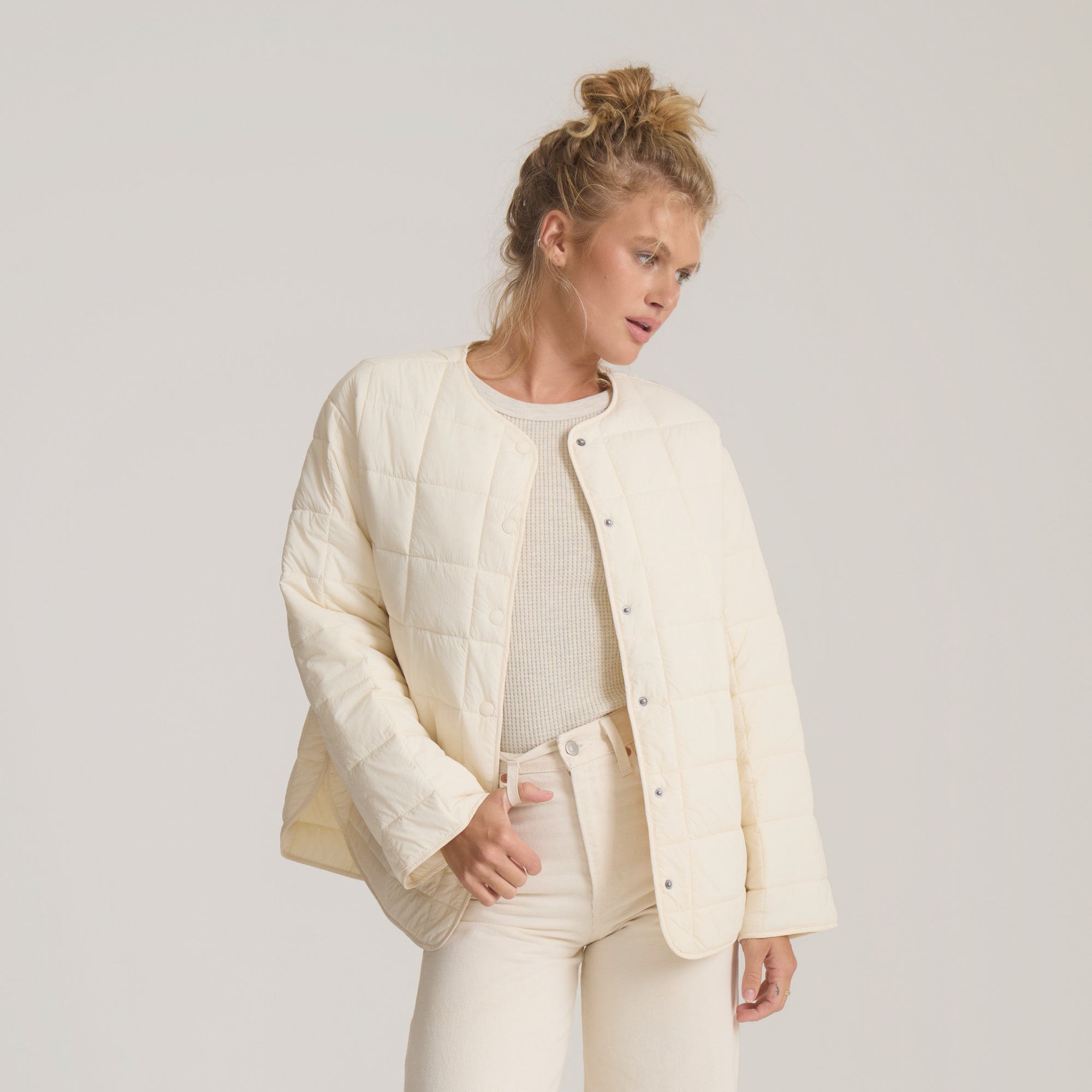 Cloud Liner Jacke - Bone