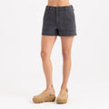 HWY Shorts – Faded Schwarz