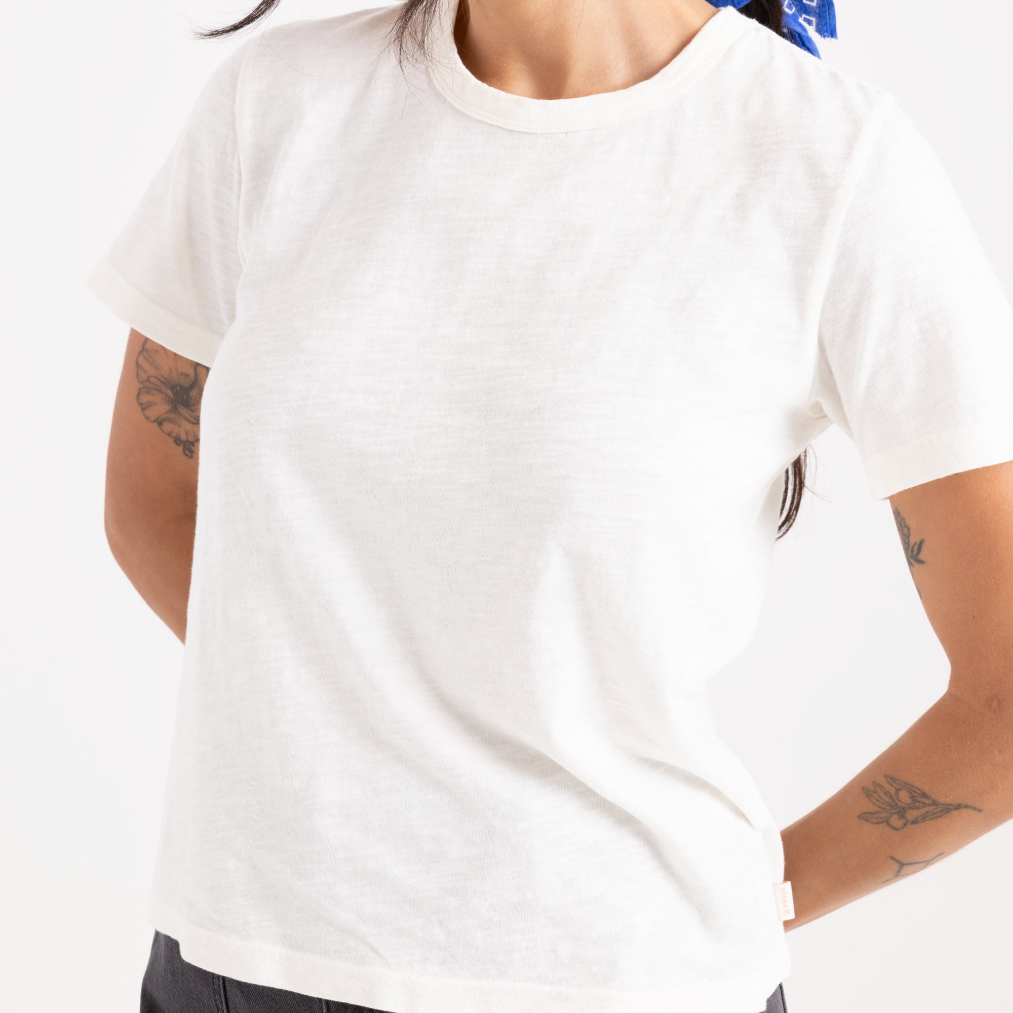 Well Worn Kurzarm Tee - Cremeweiß (Deutsche Ausgabe)