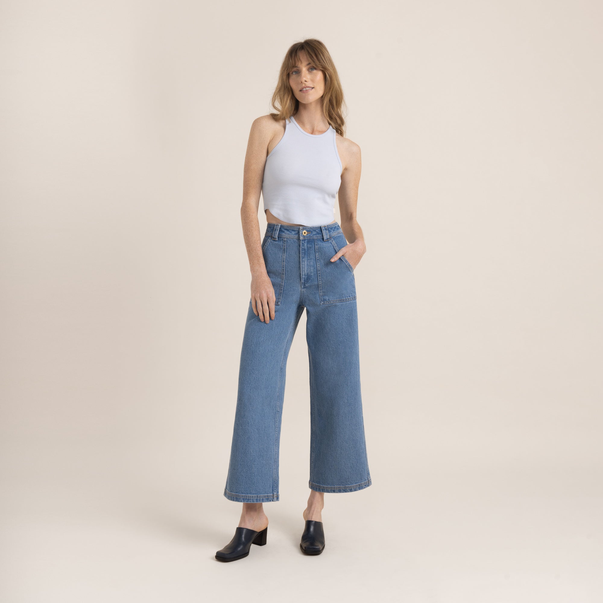 HWY 125 Jeans - Lichtgebleichtes Indigo