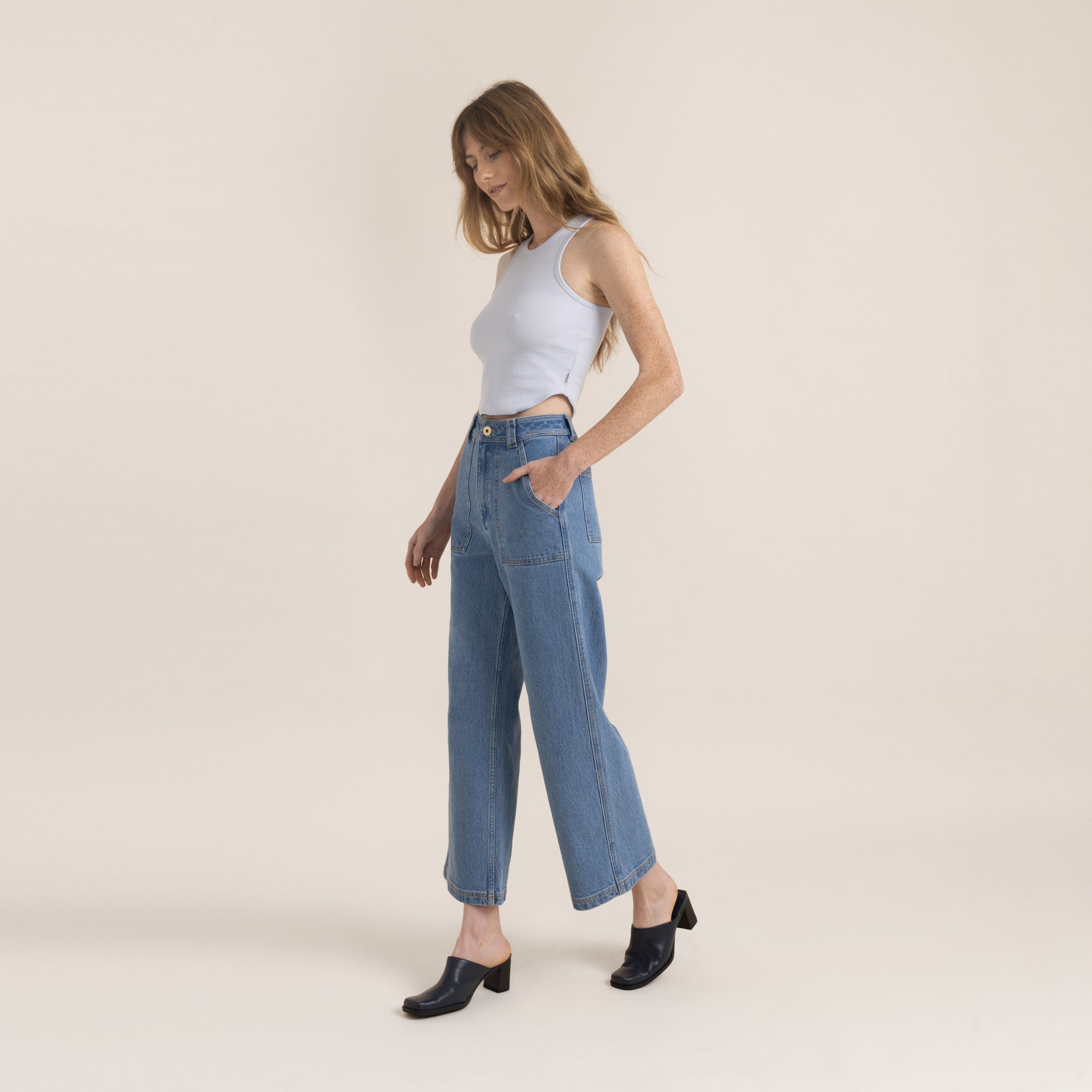HWY 125 Jeans - Lichtgebleichtes Indigo