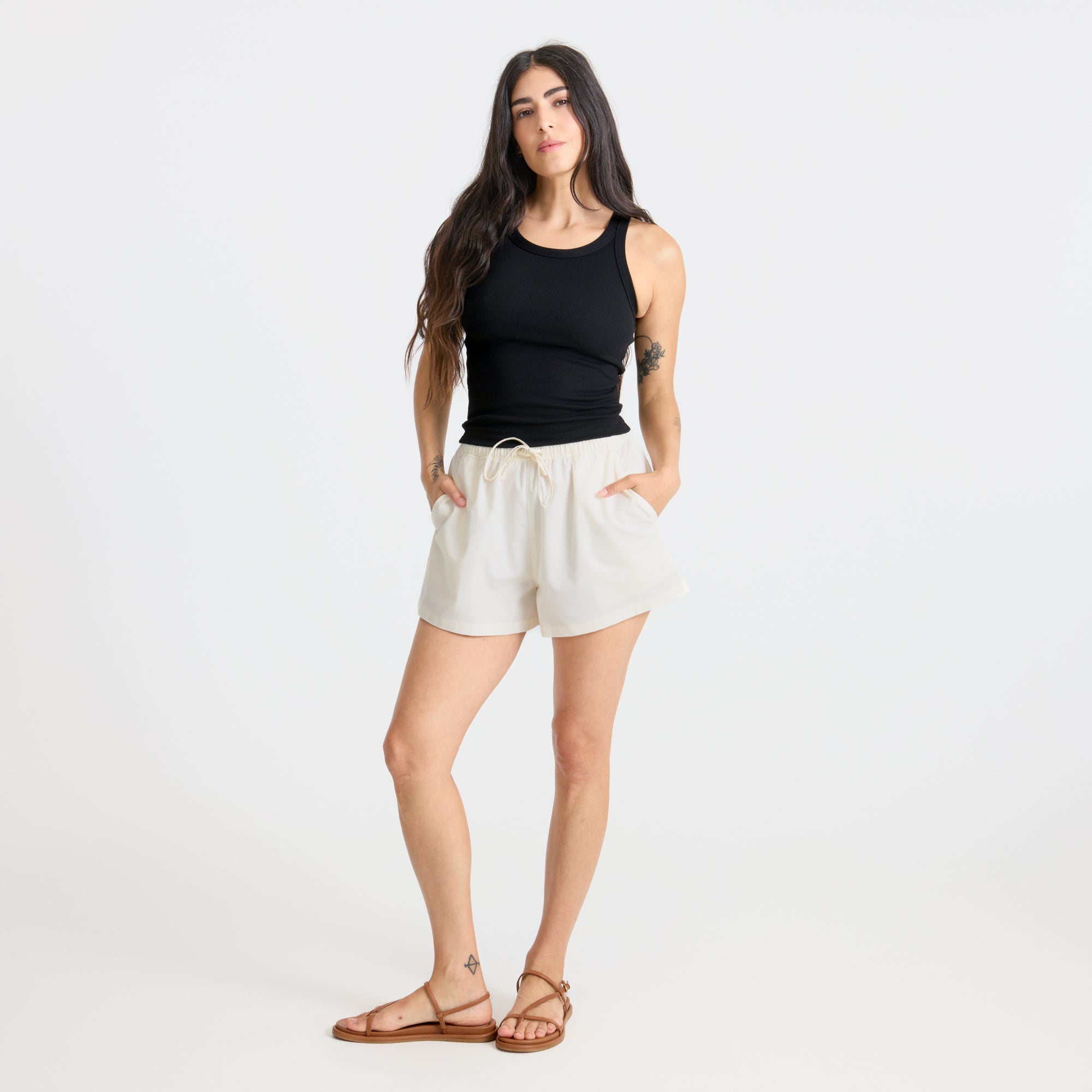 Wind Worn Tanktop - Schwarz