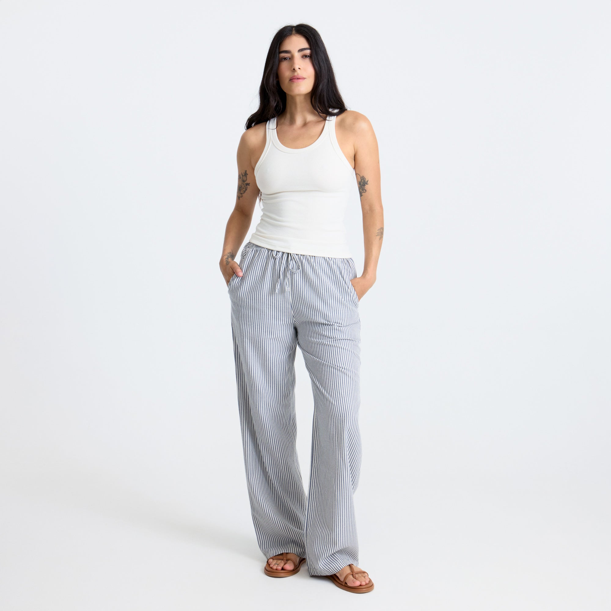 Wind Worn Tanktop - Knochen