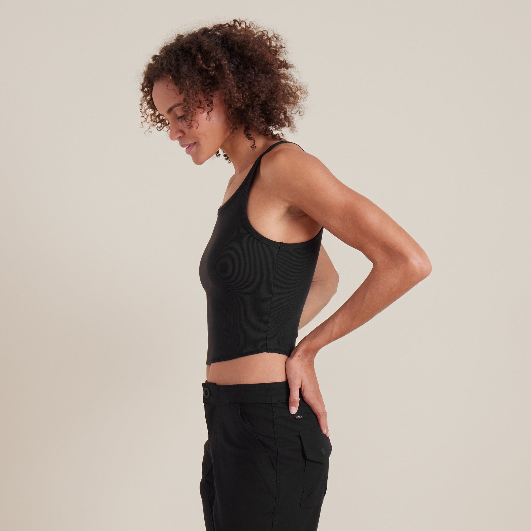 Wind Worn Tanktop - Schwarz