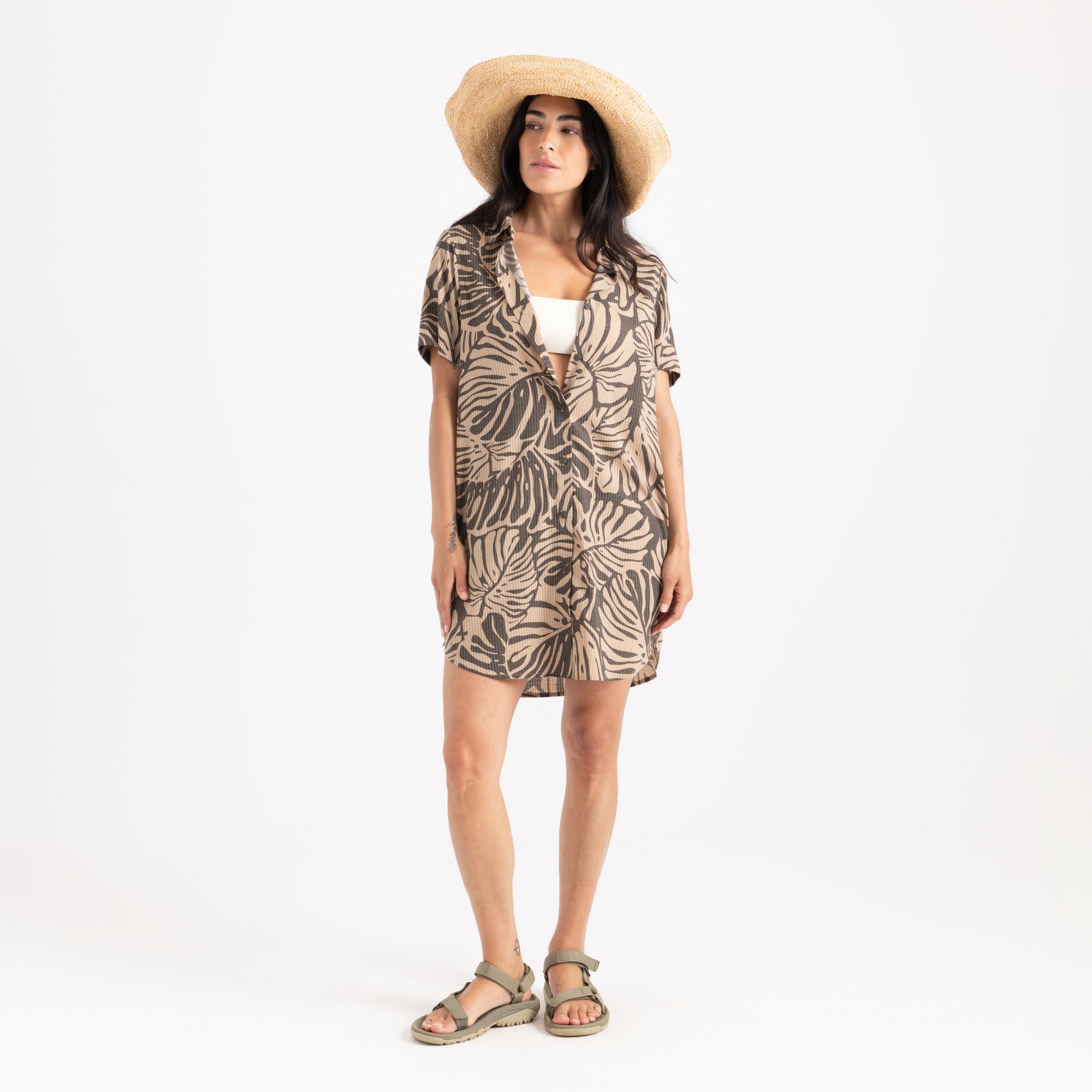 Bless Up Dress von Khaki