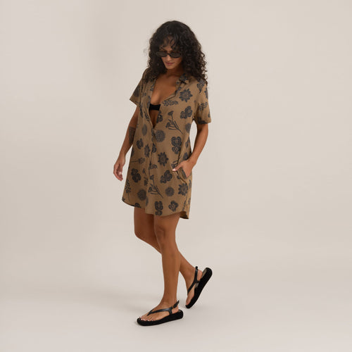 Bless Up Dress von Dark Khaki