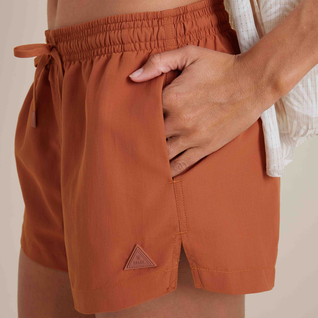 River Hybrid Shorts - Coconut Shell