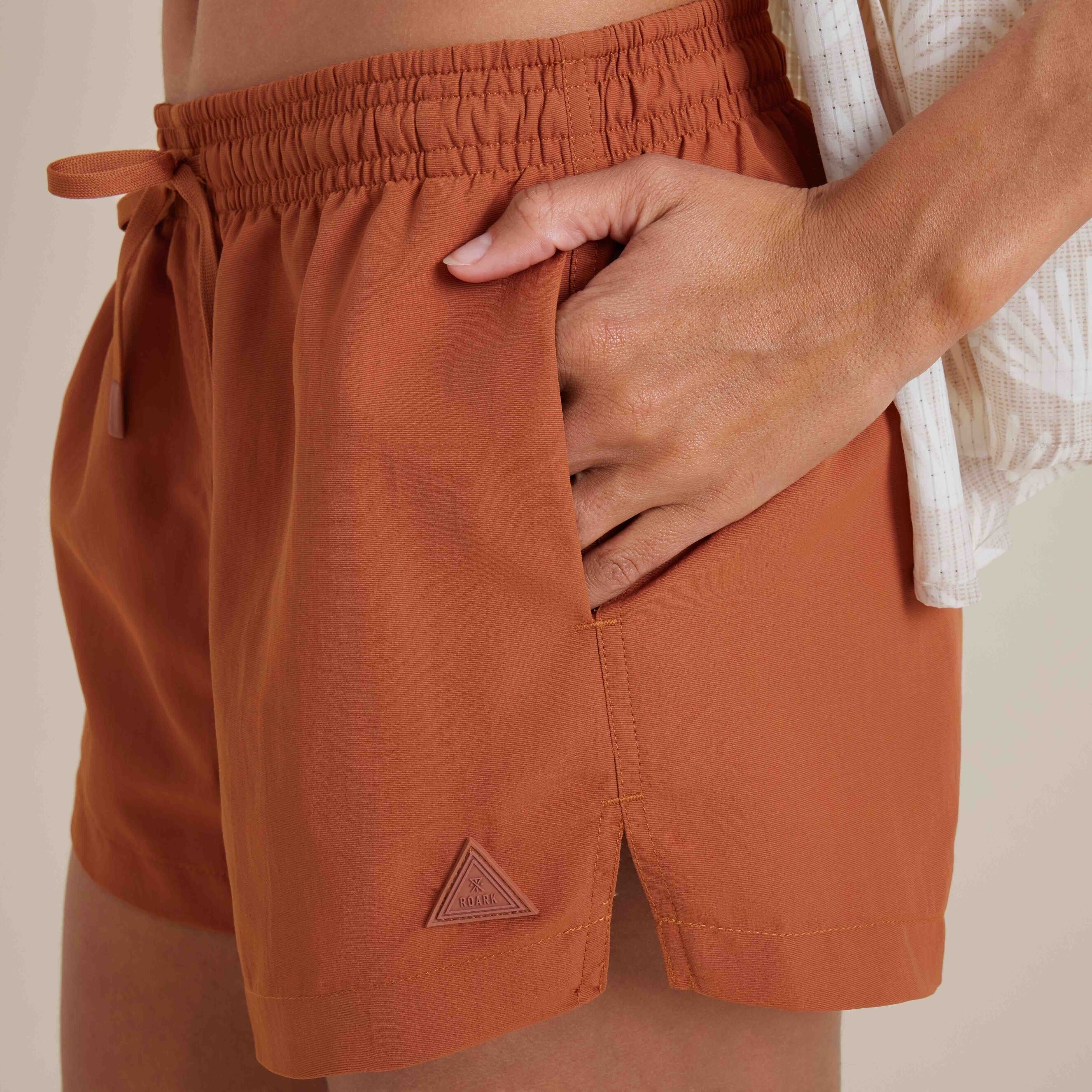 River Hybrid Shorts - Coconut Shell