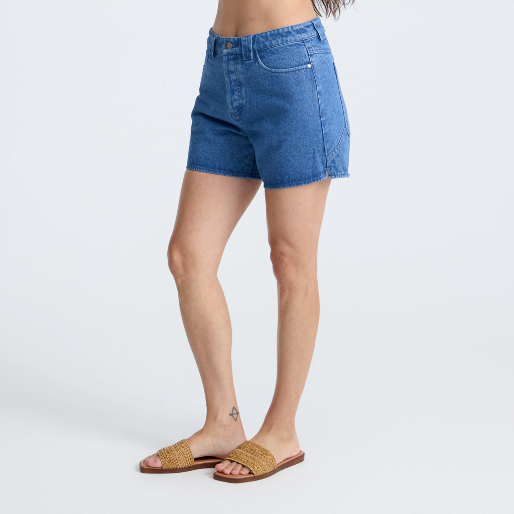 HWY 1 Shorts - Vintage Blau