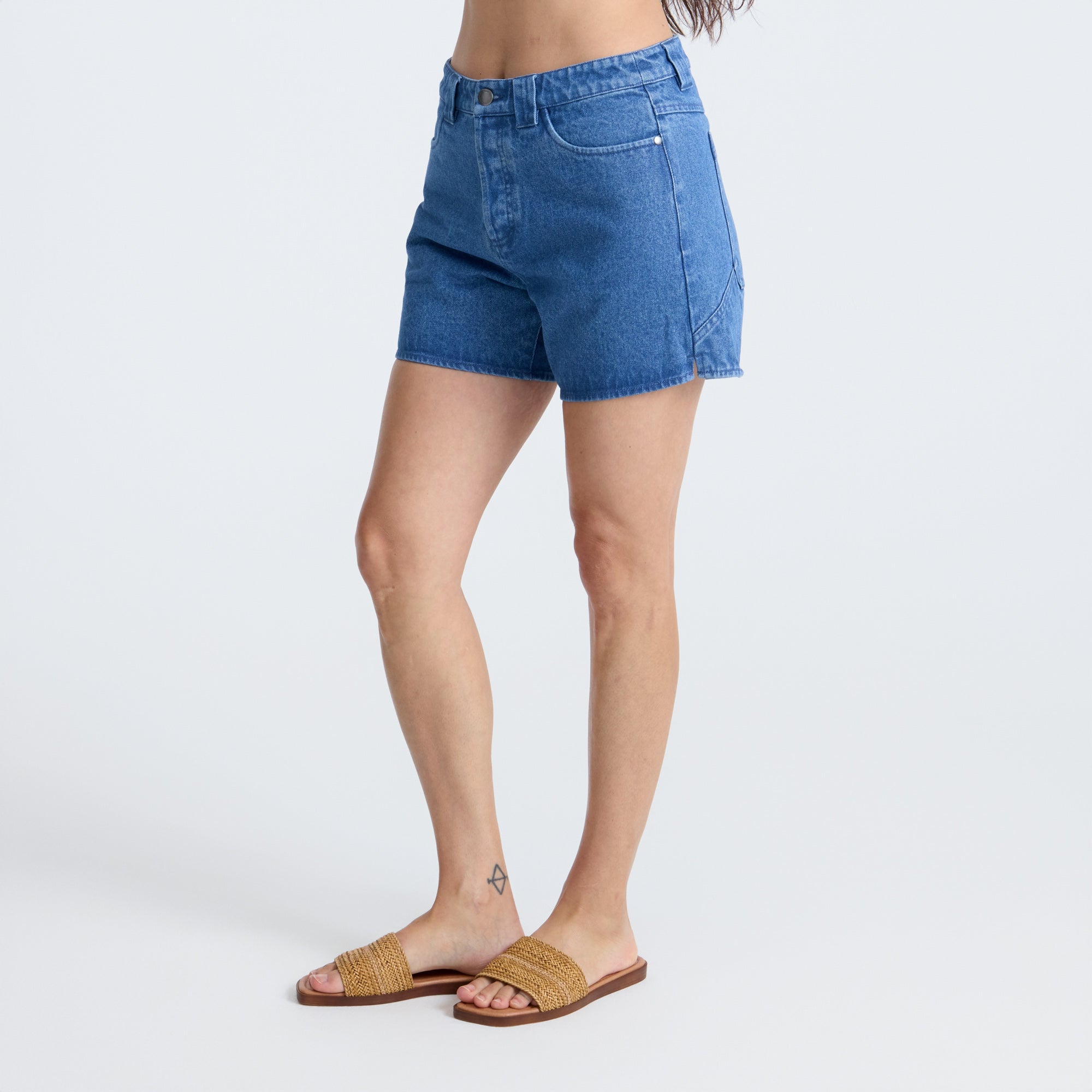 HWY 1 Shorts - Vintage Blau