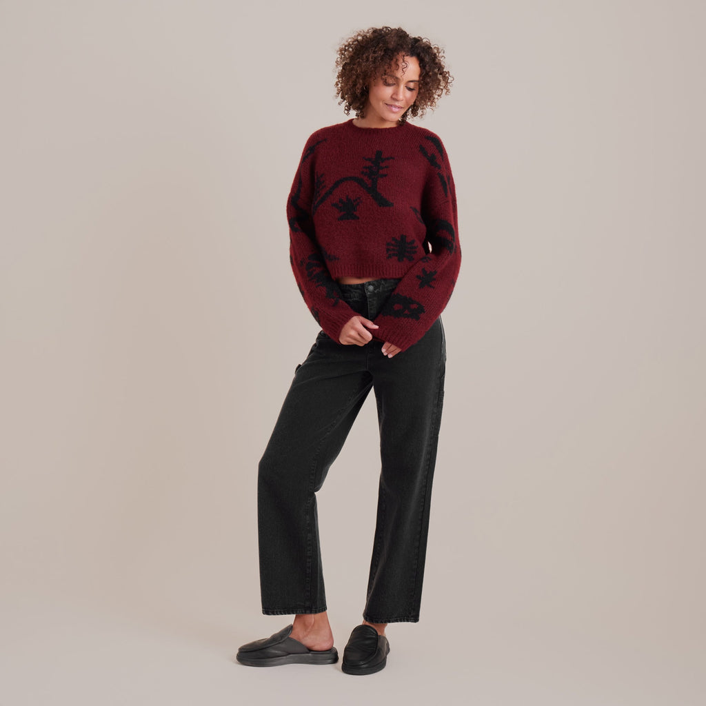 Kos Sweater — Sangria