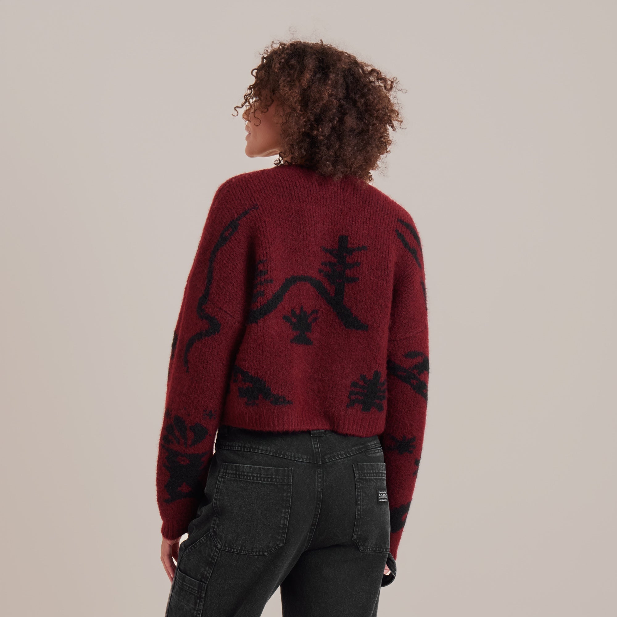 Kos Sweater — Sangria