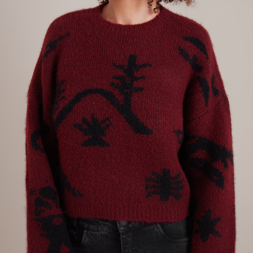 Kos Sweater — Sangria