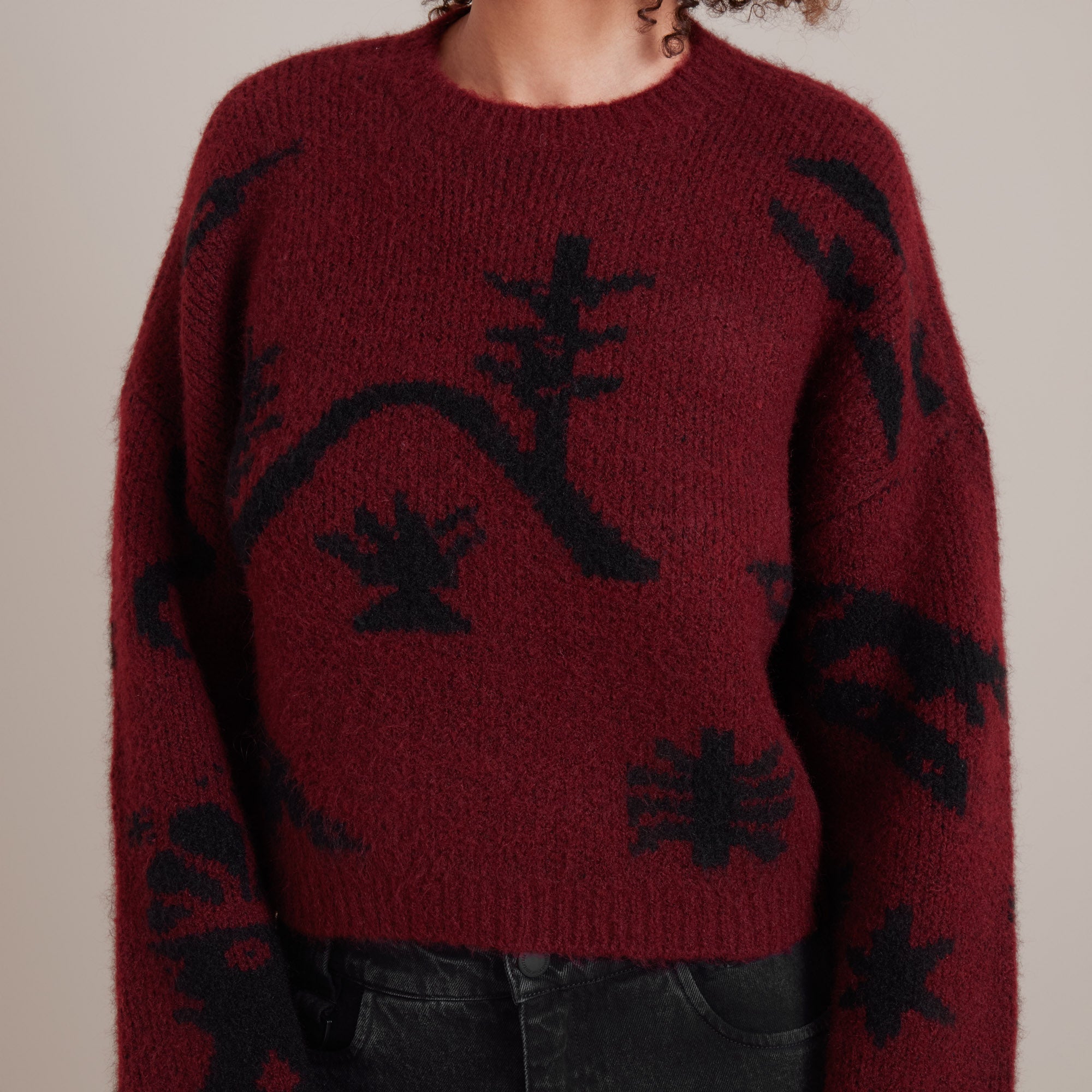Kos Sweater — Sangria