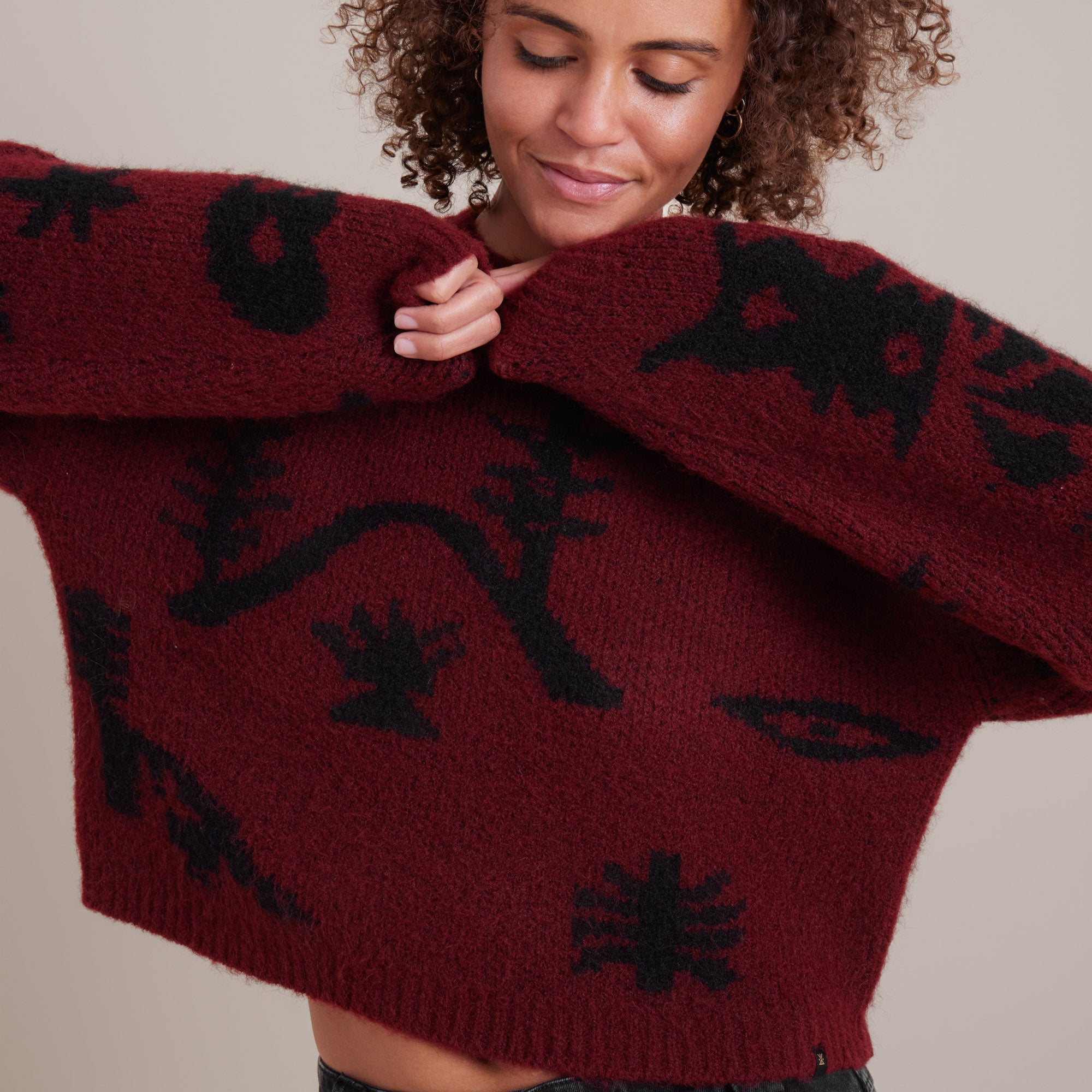 Kos Sweater — Sangria
