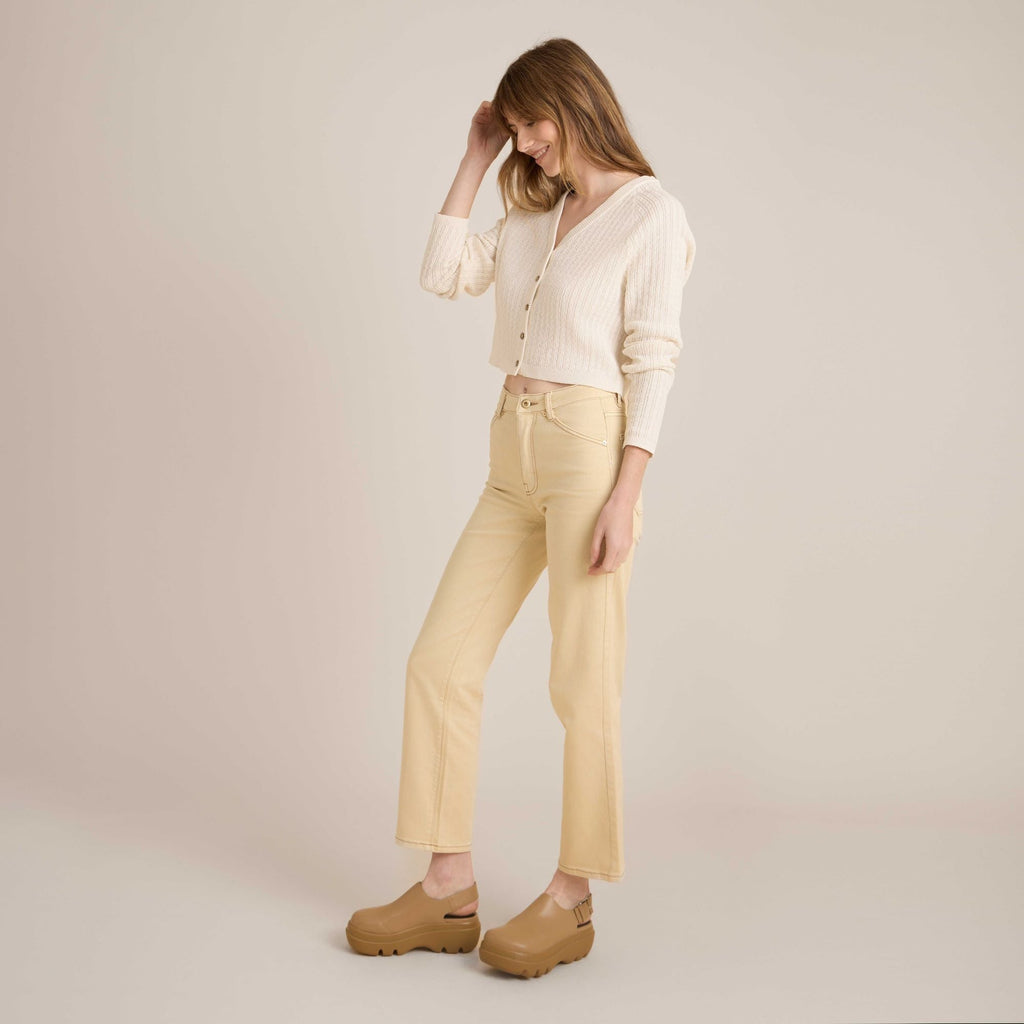 Bluffs Langarm Cardigan für Eggshell