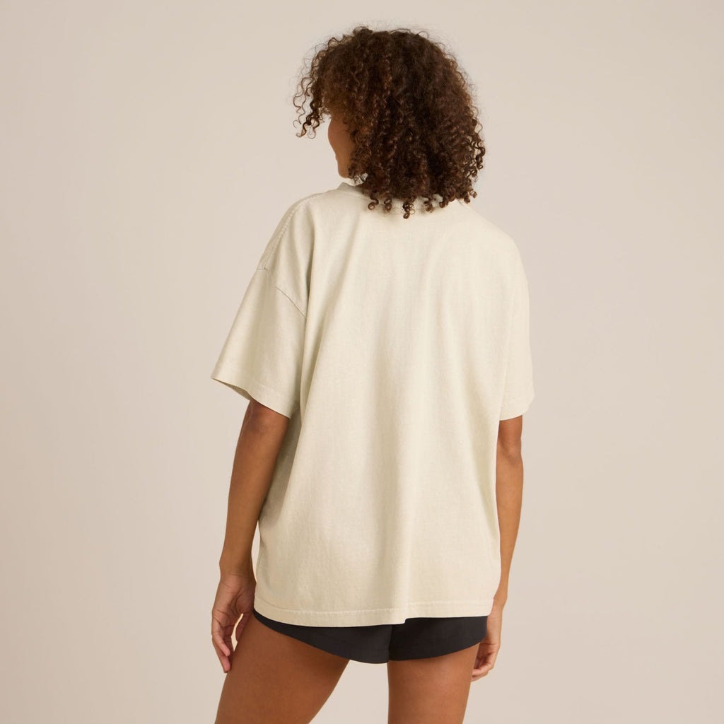 Seeker Übergroße Premium-T-Shirt - Dusty Eukalyptus