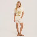 Seaweed Queen Oversized Premium-T-Shirt - Knochen