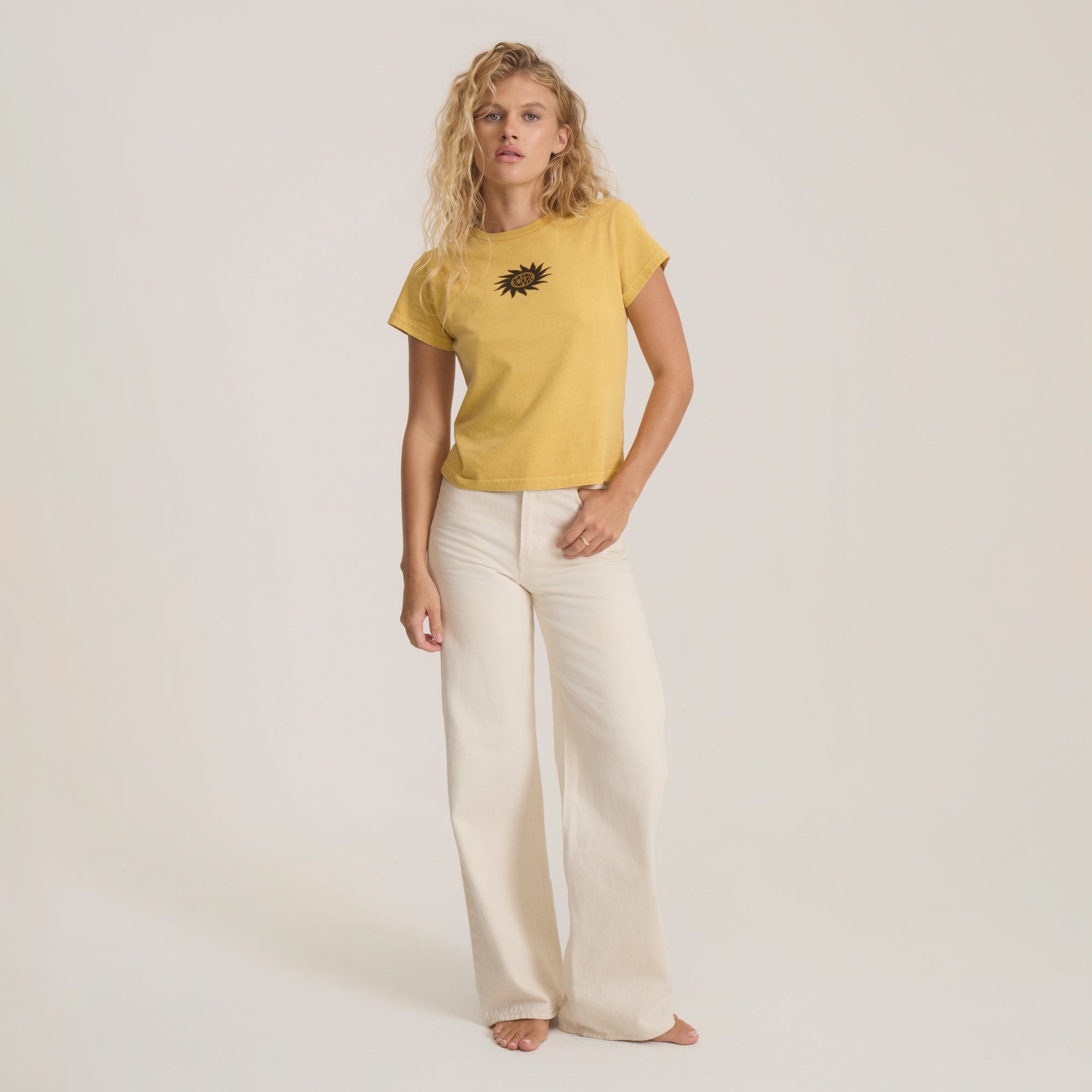 Sunbeam Muse Premium-T-Shirt - Weizen
