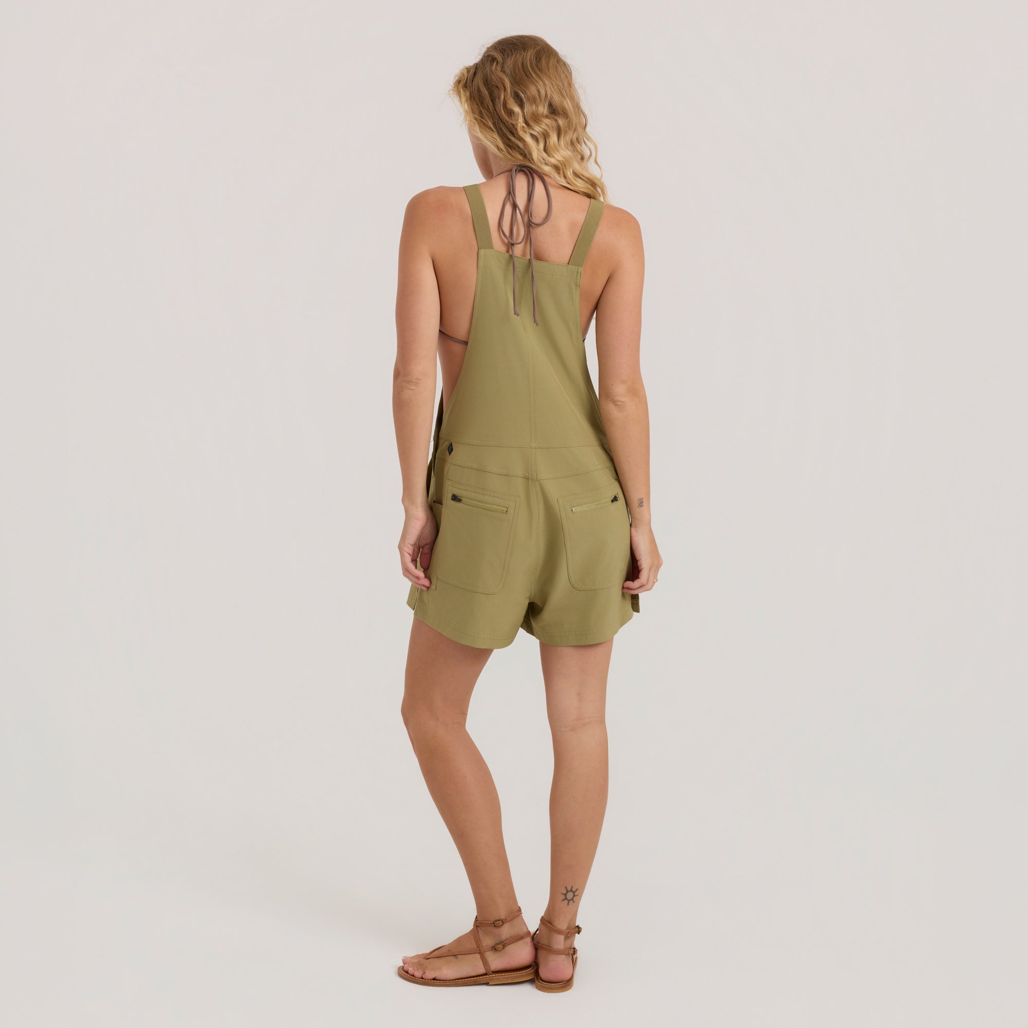Canyon Romper - Dusty Olivgrün