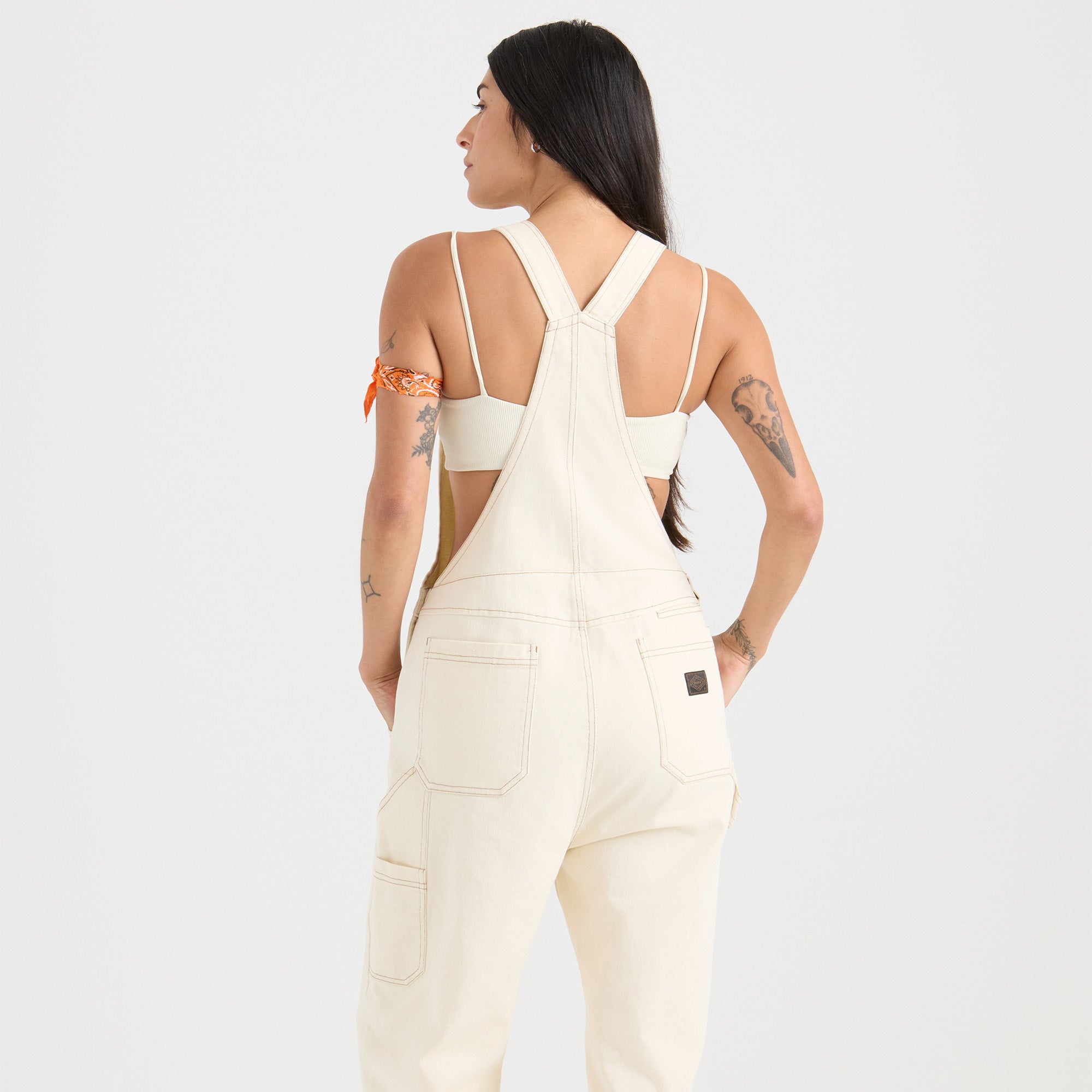 HWY 1 Gesamt-Jumpsuit - Knochen