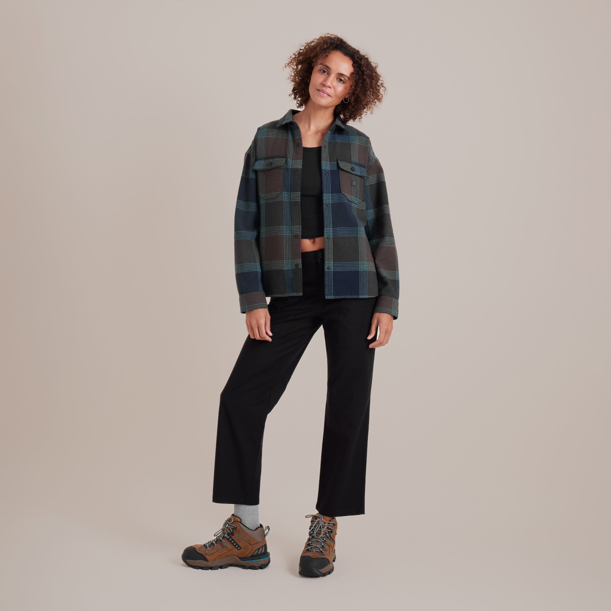 Amberley Flannel — Deep Marineblau