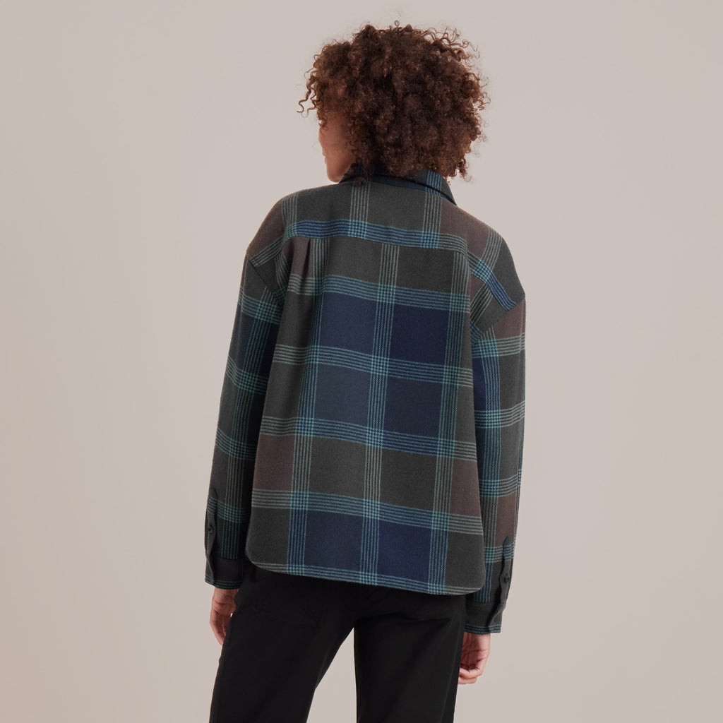 Amberley Flannel — Deep Marineblau