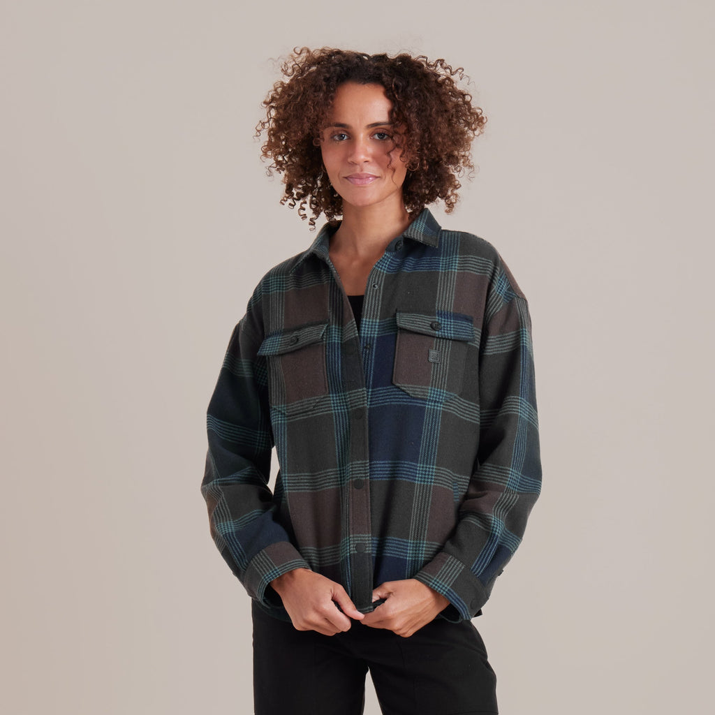 Amberley Flannel — Deep Marineblau