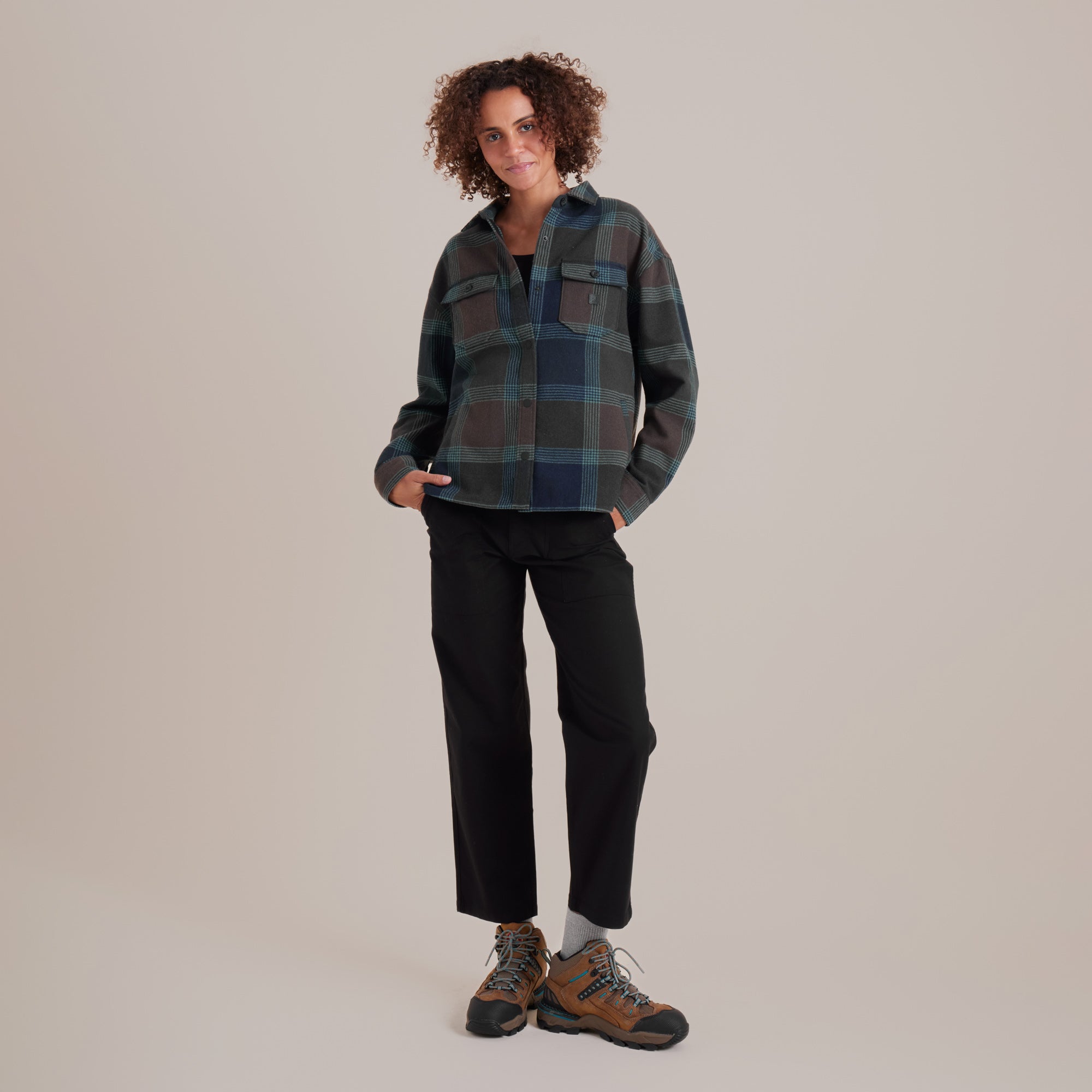 Amberley Flannel — Deep Marineblau