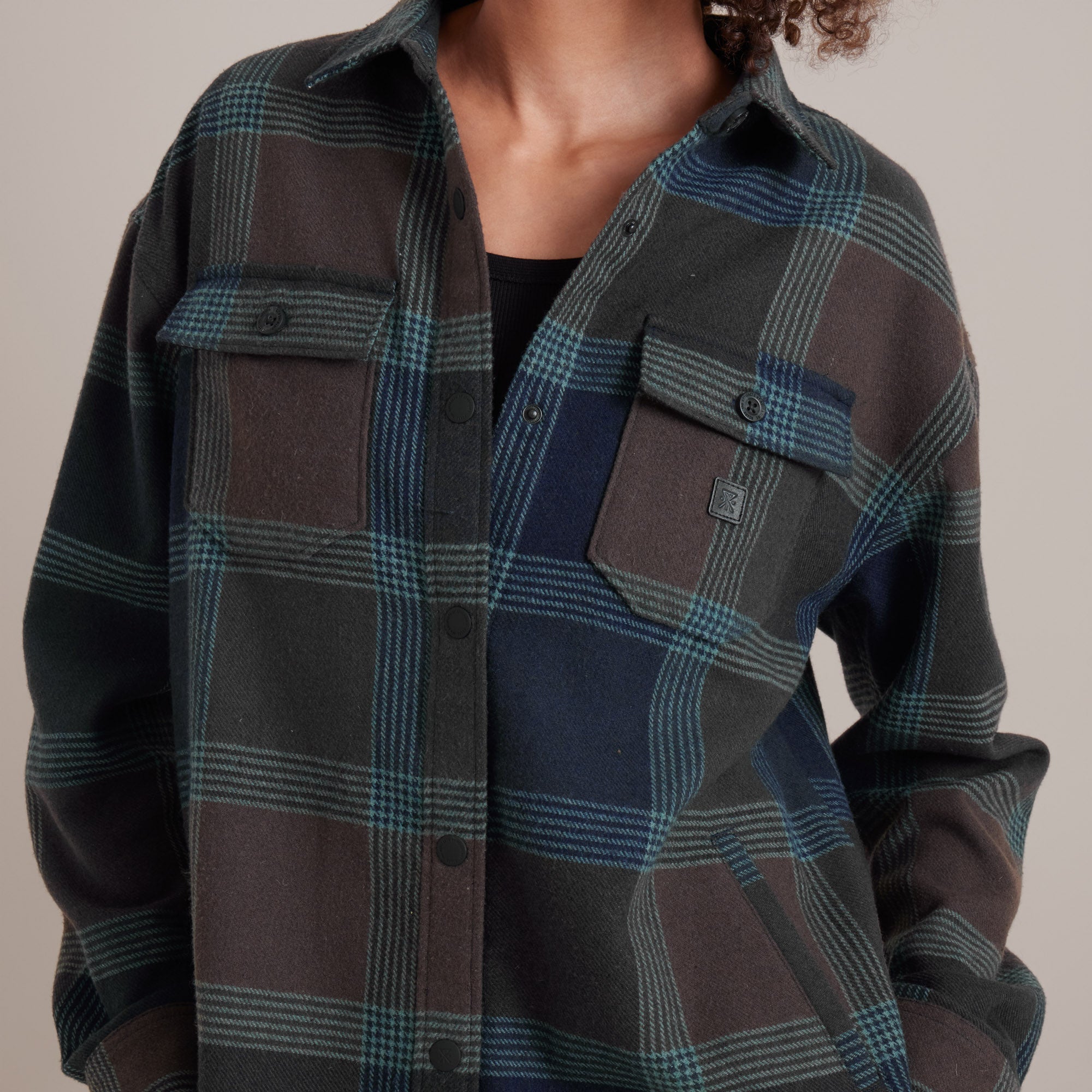 Amberley Flannel — Deep Marineblau