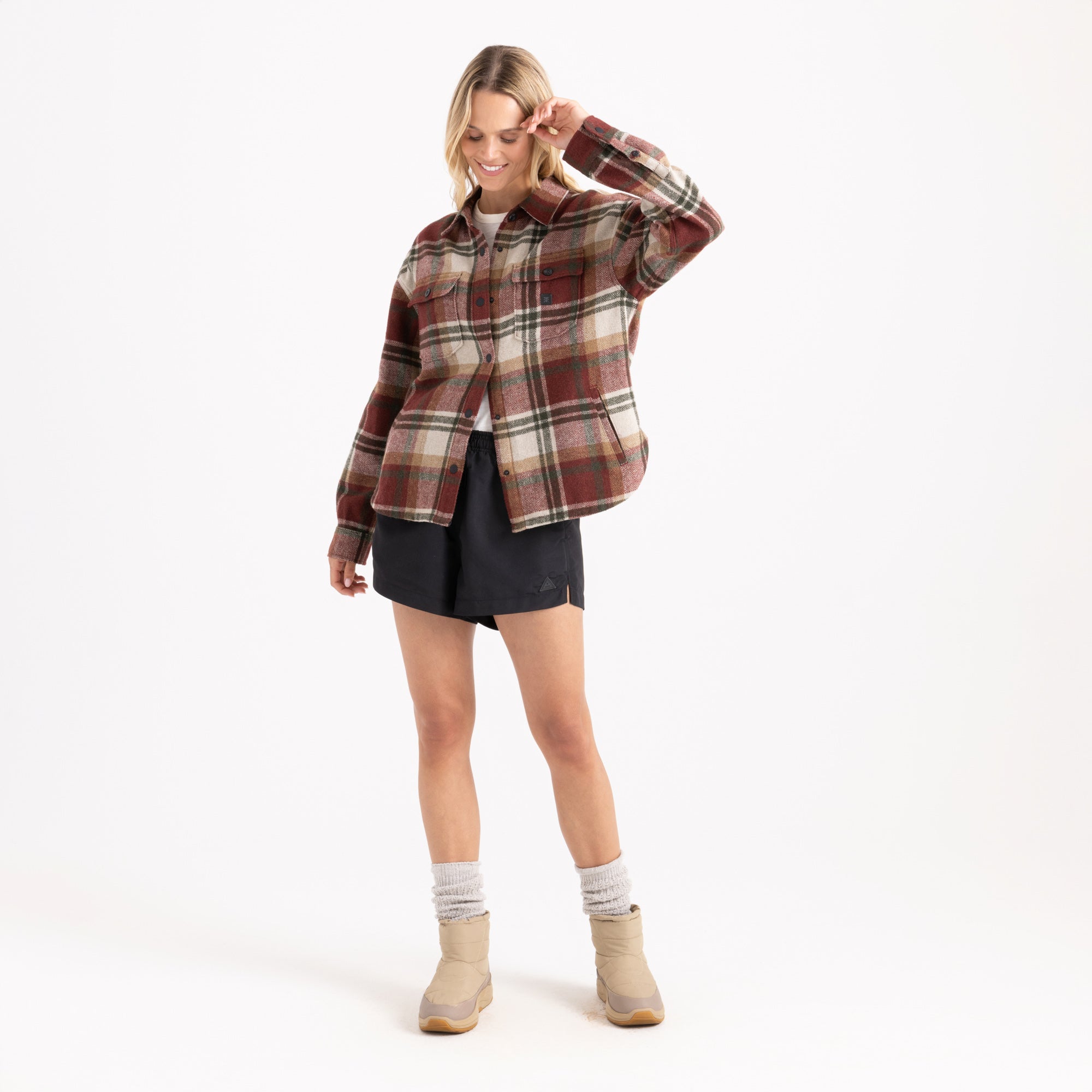 Amberley Flannel — Sangria