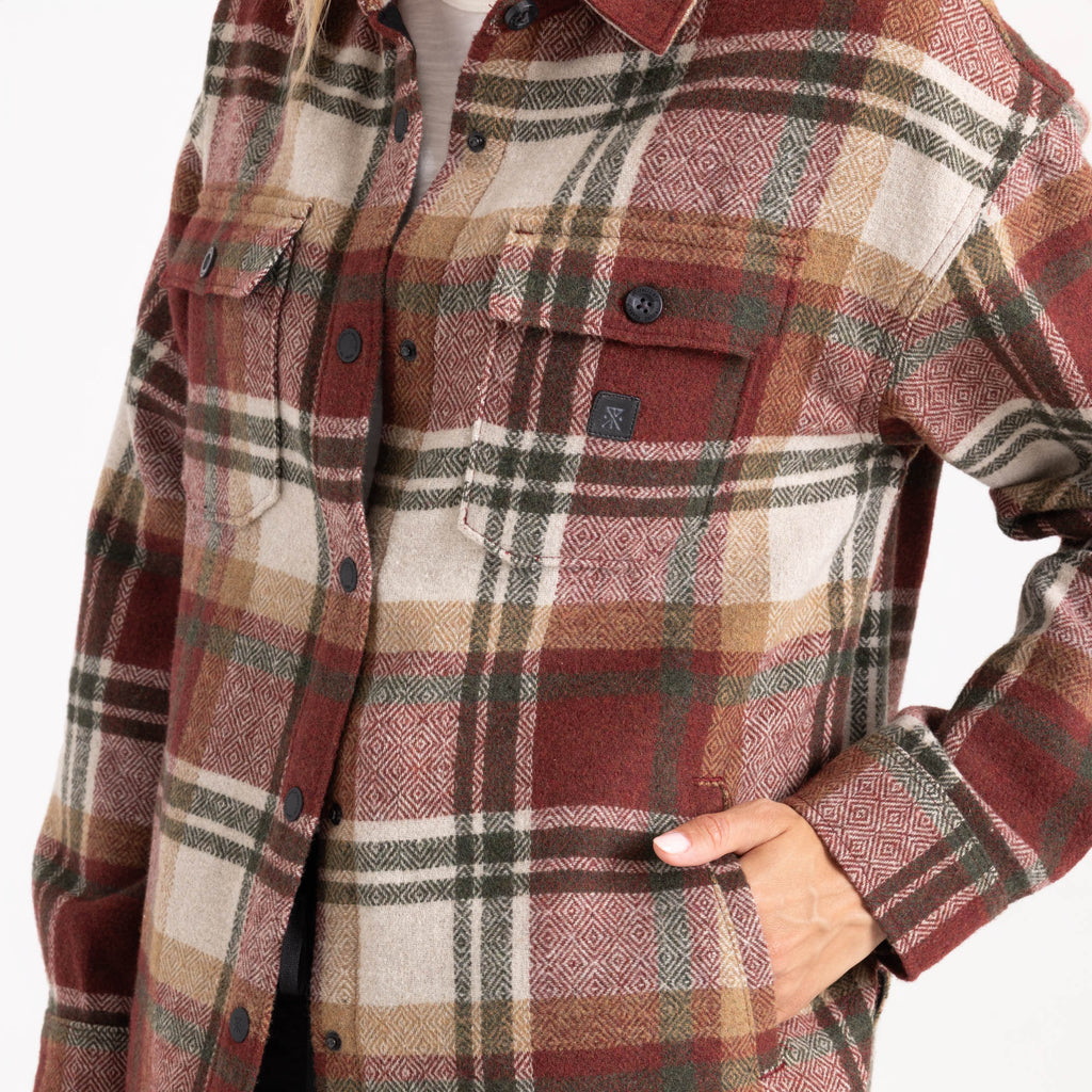 Amberley Flannel — Sangria