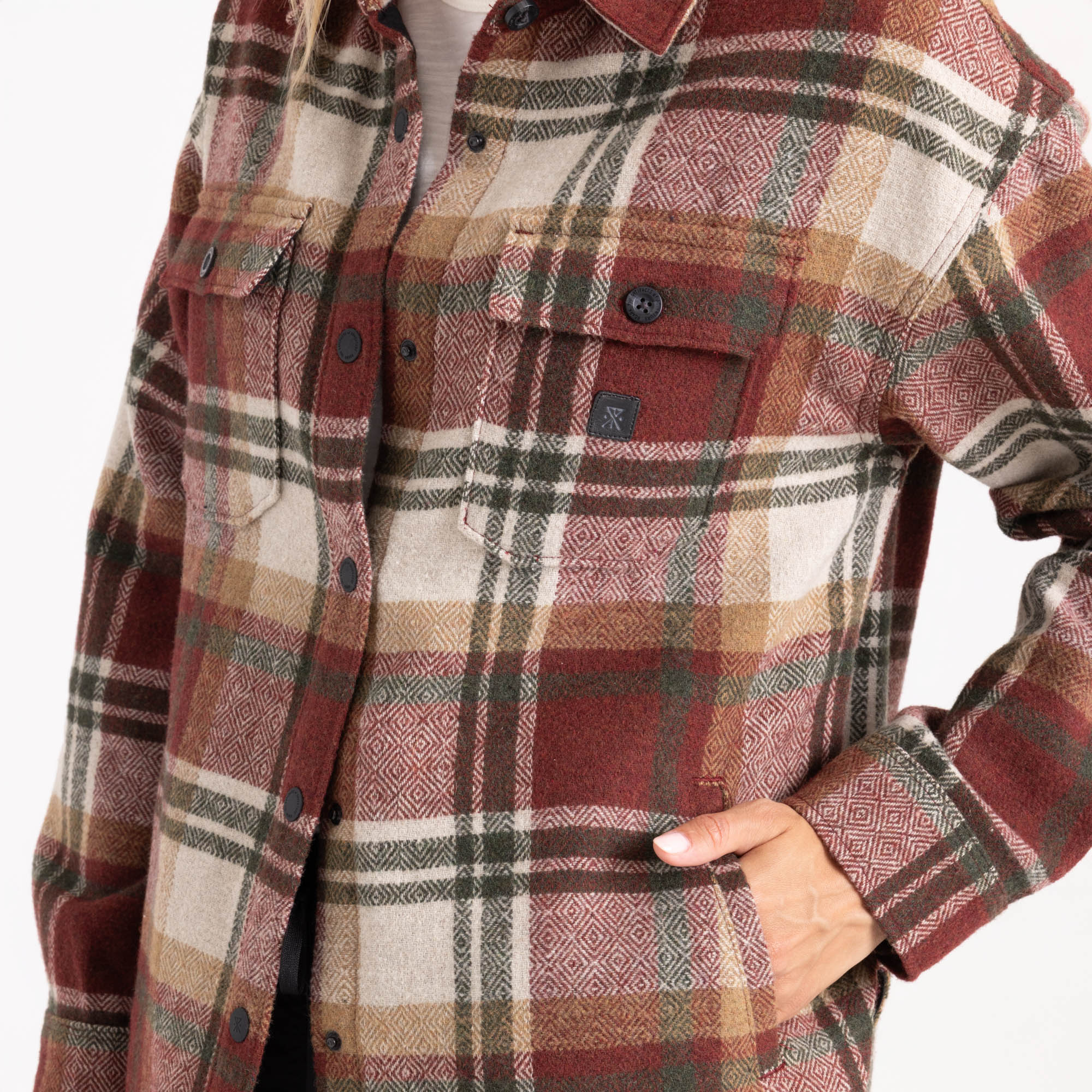 Amberley Flannel — Sangria