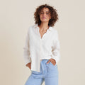 Costa Button Up Shirt - Weiß