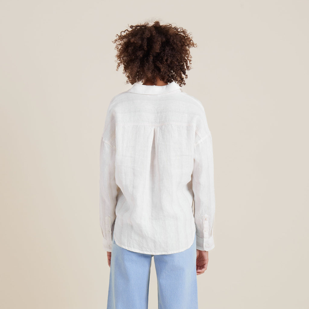 Costa Button Up Shirt - Weiß