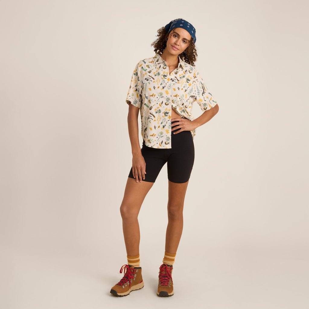 Bless Up Atmungsaktives Stretch-Shirt - Mond