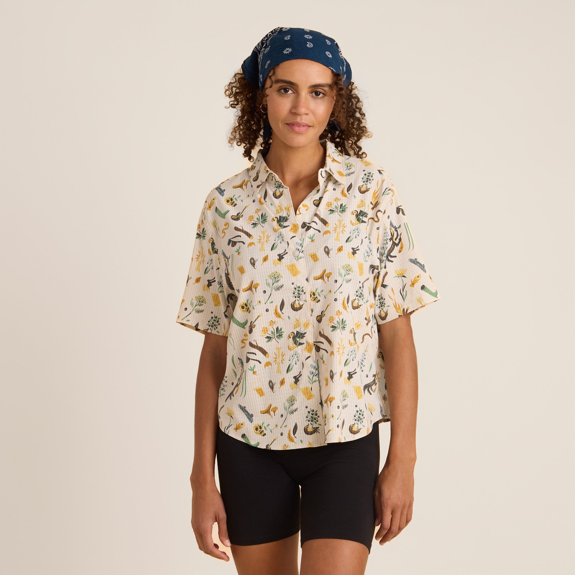 Bless Up Atmungsaktives Stretch-Shirt - Mond