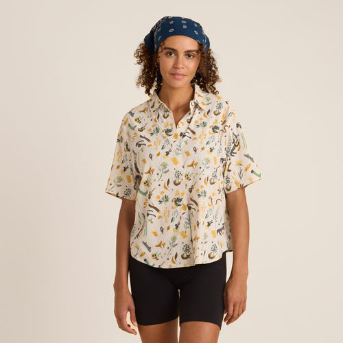 Bless Up Atmungsaktives Stretch-Shirt - Mond