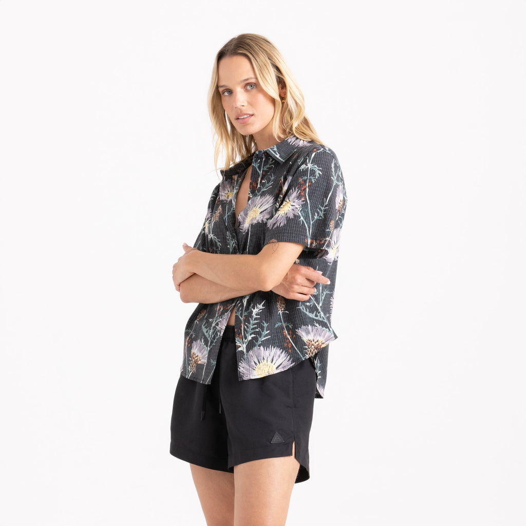 Bless Up Atmungsaktives Stretch-Shirt - Onyx