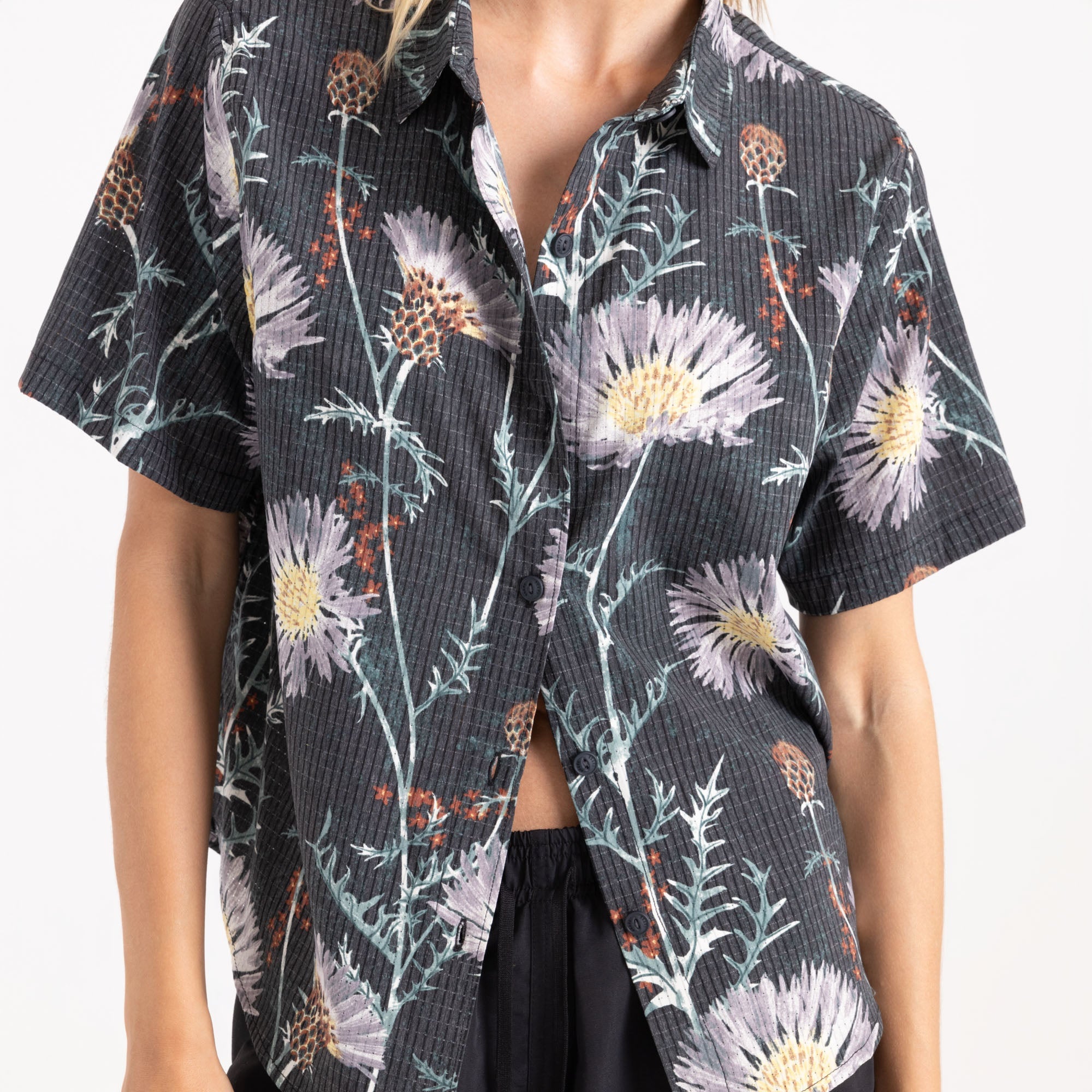 Bless Up Atmungsaktives Stretch-Shirt - Onyx