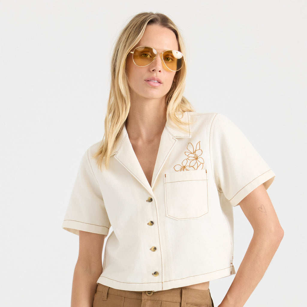 Camp Button Up Shirt - Bone (Deutsche Ausgabe)