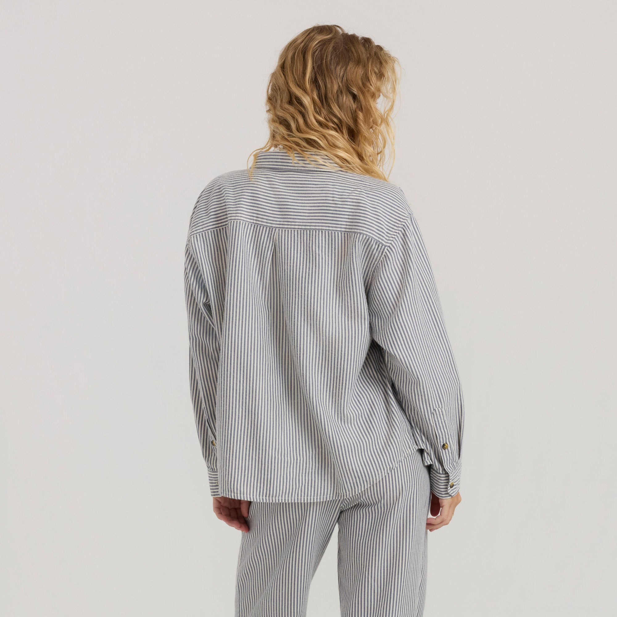 Costa Button Up Shirt - Neptun