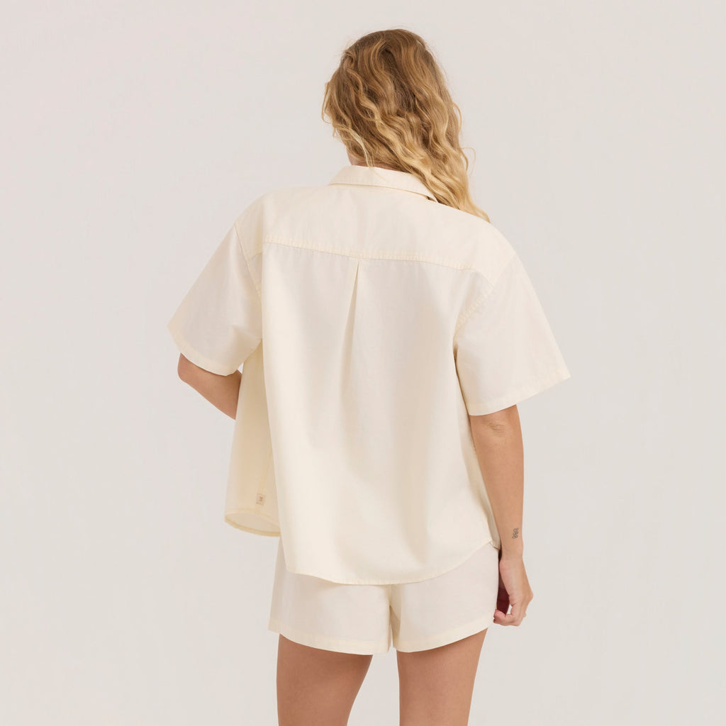Costa Button Up Shirt - Bone
