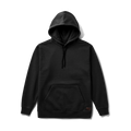 Bolo Fleece Kapuzenpullover — Schwarz