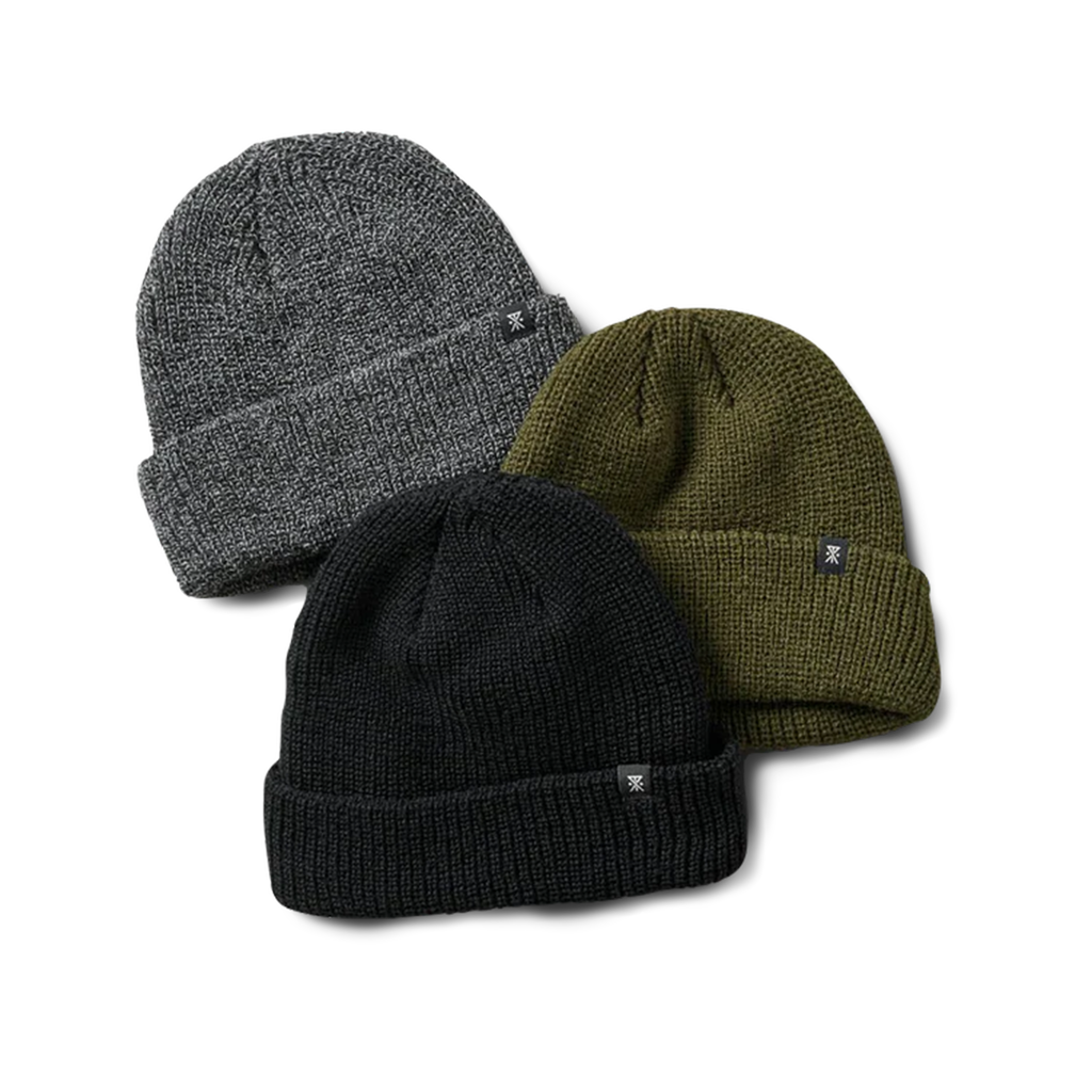 Türken 3er-Packung Beanie - Schwarz, Grau und Grün [MACH NICHT AKTIV]