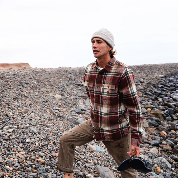 Nordsman Flannel — Sangria