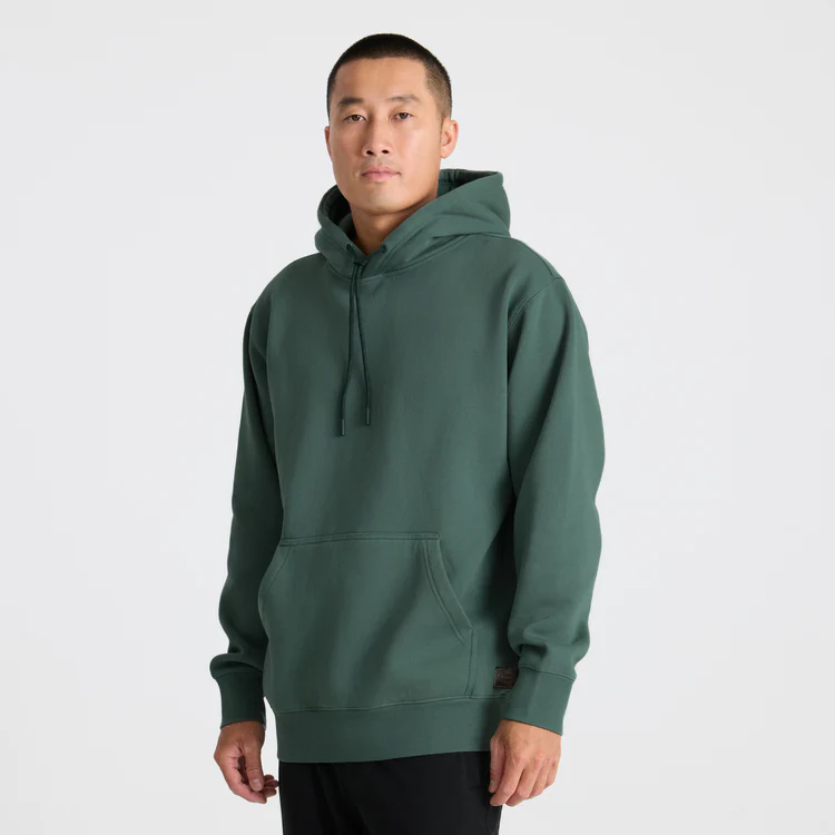 Bolo Fleece Kapuzenpullover — Schiefergrün